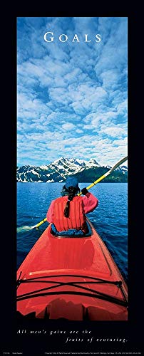 Affiches sur toile de sport Kayaker Archivio encadrée