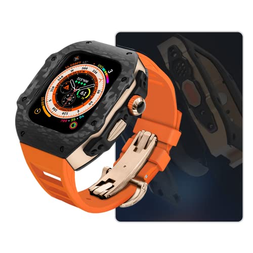 Coque Protection Apple Watch Ultra 49mm Fibre de Carbone BM
