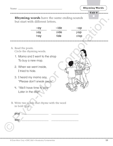 Evan-Moor Educational Publishers 2801 Evan-Moor Vocabulary Fundamentals thumb #2