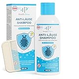 Health Press Anti-Läuse-Shampoo – 200 ml Vorteilspackung – Läuse Shampoo inkl. Läusekamm – Läuseshampoo Familienpackung für Erwachsene, Kinder – In EU zugelassenes Medizinprodukt in Apothekenqualität