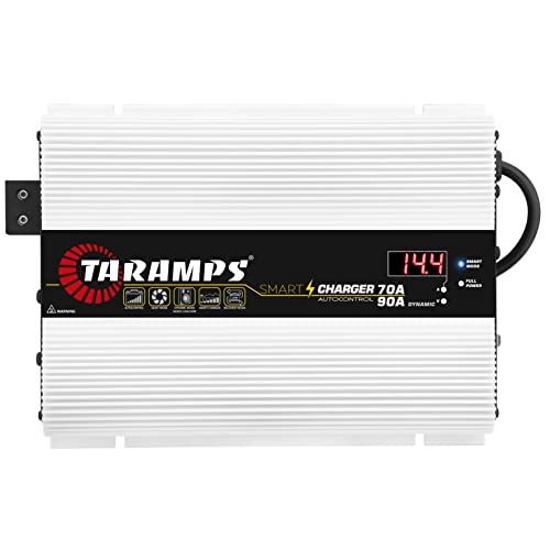 Taramps Smart Charger 70/90A Battery Charger 90A Dynamic Mode Car Audio System Power Supply 1300 Watts Max Output Power, Bivolt Automatic 127V/220V AC