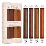 Togayu Heatless Curls Overnight Set, 4PCS Multi-Tonal Velvet Hair Rollers