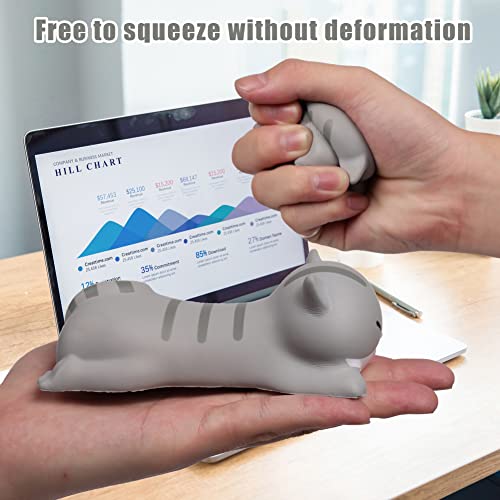 Mouse Pad With Wrist Rest Support For Computer Mouse, Small Ergonomic Cute Cloud Wrist Rest, Soft Cloud Arm Rest Kawaii Animal Cat Memory Foam Wrist Rest Cushion For Mouse Home Office Pain Relief #TOP3