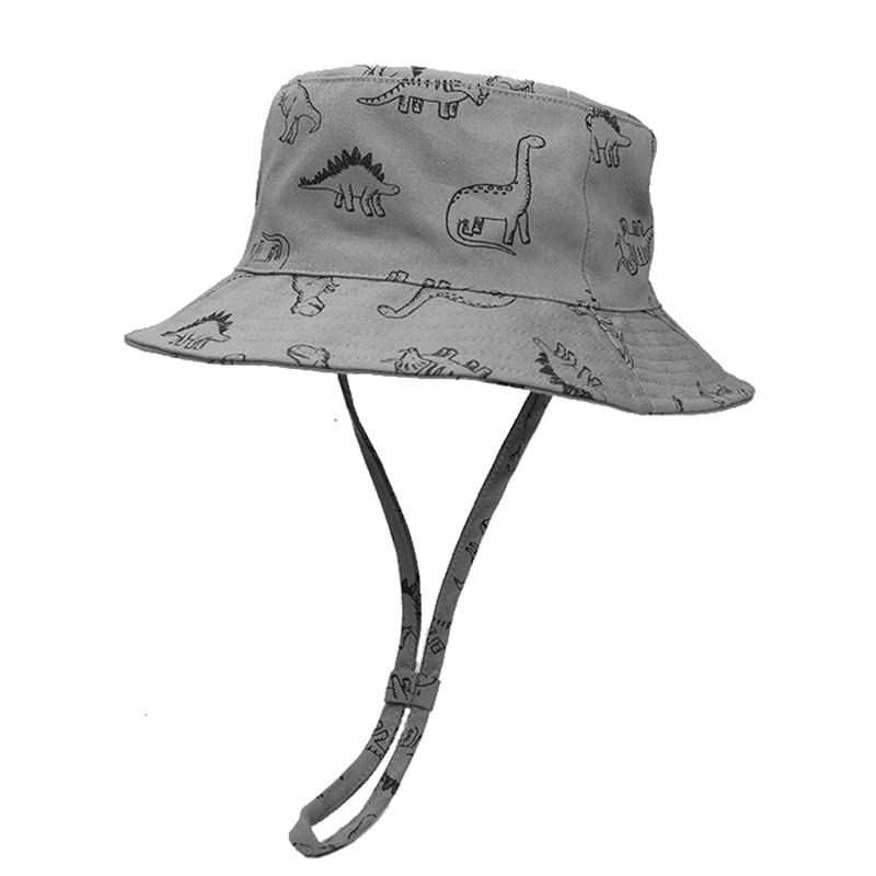 Magwave Unisexo Bebé Niña Niño Sombrero de Sol Verano Algodón Ajustable Pescador Gorra Protección de Sol Anti UV para Exteriores UPF 50+