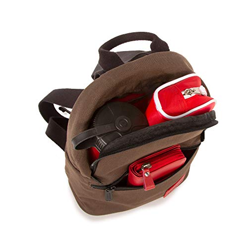 Manhattan Portage WAXED NYLON RANDALL'S BACKPACK, Black3