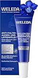 WELEDA Bio Anti Falten Augenpflege & Lippenpflege Blauer Enzian & Edelweiß - Naturkosmetik Augencreme/Lippencreme mindert tiefe Falten, Augenringe, Tränensäcke & Schwellungen (vegan, 10ml)