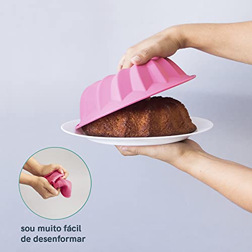 OIKOS Forma para Bolos, Rosa