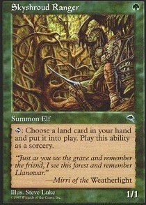 Magic The Gathering - Skyshroud Ranger - Tempest