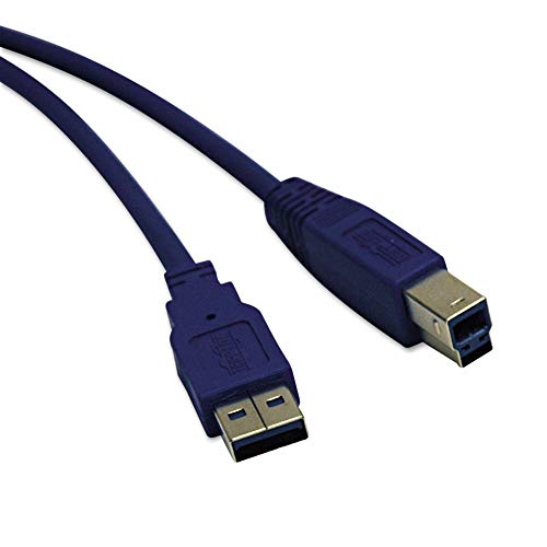 Tripp Lite 15ft USB 3.0 SuperSpeed Device Cable 5 Gbps A Male to B Male 15' - USB cable - USB Type A (M) to USB Type B (M) - USB
