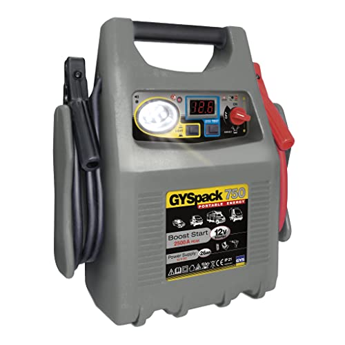 Gyspack 750 GYS système de démarrage rapide 12V avec lampe de travail intégrée