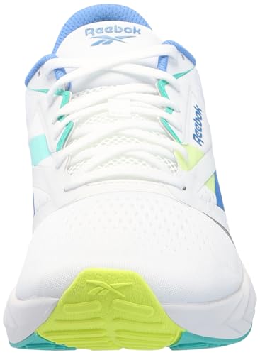 Reebok Women's Energen Tech Plus 2 Sneaker, White/Kinetic Blue/Unleashed Green
