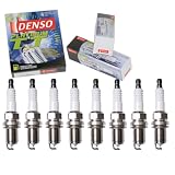 8 pc DENSO Platinum TT Spark Plugs compatible with Dodge Ram 1500 4.7L 5.2L 5.9L V8 1994-2007