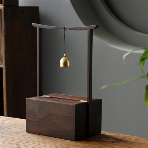 Boîte à mouchoirs en bois de luxe pour un salon élégant - 4