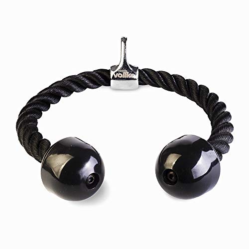 Puxador de Tríceps Crossover Corda Musculação Vollke