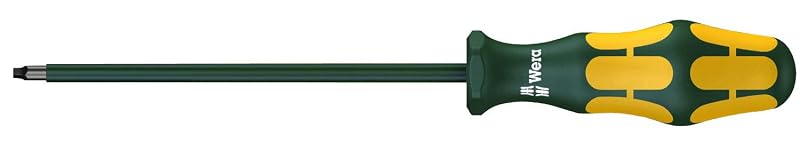 Chave de Fenda Isolada VDE Wera Kraftform Plus 168 i para Parafuso de Cabeça Quadrada Nº 1, Haste de 15,2 cm