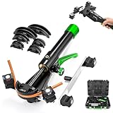 Kit portatile compatto: il kit all-in-one è progettato per un facile trasporto. Include un corpo piegatrice, un coltello per sbavare, scanalature, sette matrici e una robusta cassetta degli attrezzi per la conservazione organizzata.