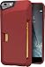 iPhone 6 Plus/6s Plus Wallet Case - Vault Slim Wallet for iPhone 6+/6s+ (5.5") by Silk - Ultra Slim Protective Credit Card Phone Cover (Red Rouge)