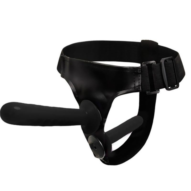 ZeeKoug Ceinture De Sport De Formation RéGlable FéMinine avec Tige en Silicone à Double TêTe, Appareil Sexuel IntéRieur, Confortable à Porter, Vacances...