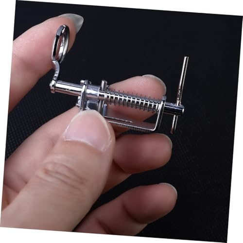 Set de 3 piezas de pies prensatelas metálicos para máquina de coser miniatura 6