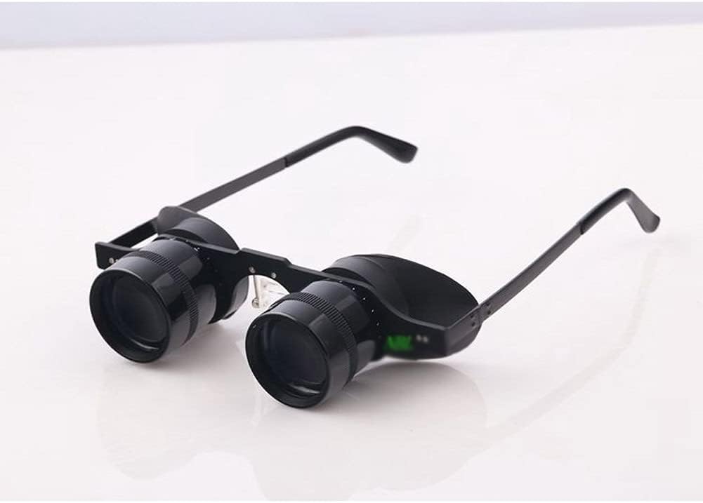 10X34 Portable Fishing Magnifier Glasses 10X Magnifying Loupe Film Binoculars for Outdoor Watch Concert Sport