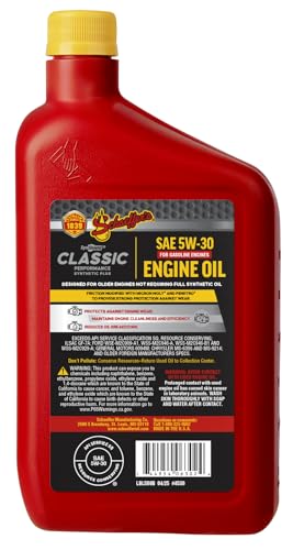 Aceite de motor sintético Schaeffer 5W-30 1 cuarto miniatura 2