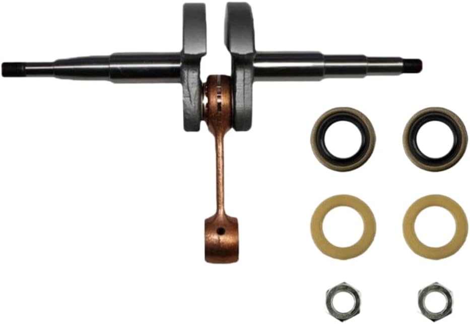 Crankshaft With Oil Seal Set Compatible With 070 090 MS070 MS090 Garden Chain Saw