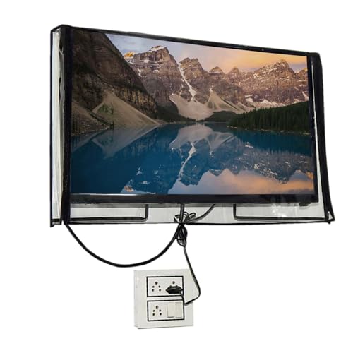 Great Fashion® 2 Layer dust Proof Smart LED LCD TV Cover for 43 inch LED/LCD TV (GF_Clear_LED43_BA041)