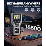 YaberAuto 6000A Portable Car Jump Starter with OBD2 Scanner, Code Reader - Image 6