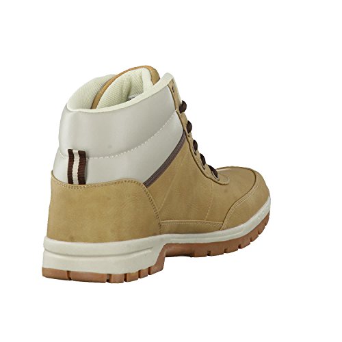 Kappa Bright Mid Light 242075-4141, Mens winter boots,hiking boots, brown, 44 EU