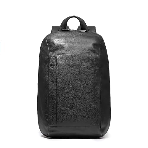 PIQUADRO Pulse Zaino mini in pelle con capienza 6.50 L