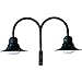 DABMAR LIGHTING GM623-VG-MT Powder Coated Cast Aluminum Post Top Light Fixture