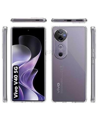 Image of Soft Silicone TPU Back Cover Compatible with Vivo V40 4G