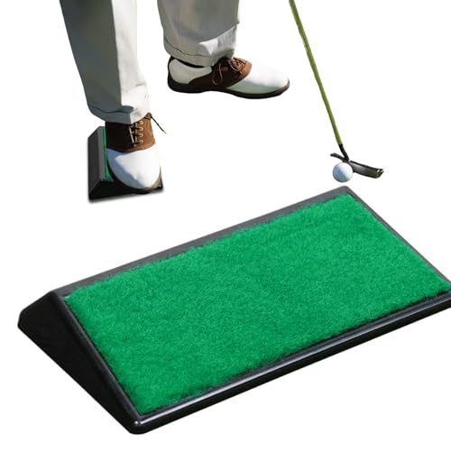 Golf Practice Mat - Academy Golf Practice Mat | Increased Control Speed Backyard Indoor Putting Golf Swing Mat Increased Power Control Practice Training Aid Stabil |Balance Board for Club Practice
