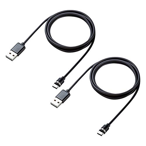 T_CNg USB Type-CP[u }OlbgE QuickCharge RlN^ʑΉ [dEʐM 2AΉ y2{Zbgz1m ubN 502-USB061-2