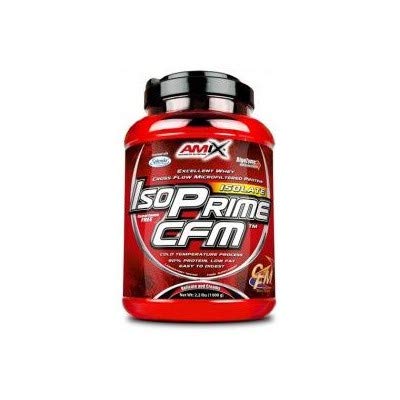 AMIX ISO PRIME CFM blanc chocolat développe la masse musculaire sèche