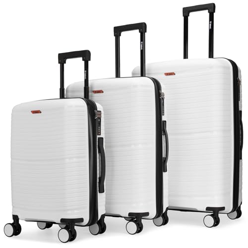 Bobcat Expandable 3-Piece Hardside Spinner Luggage Set,