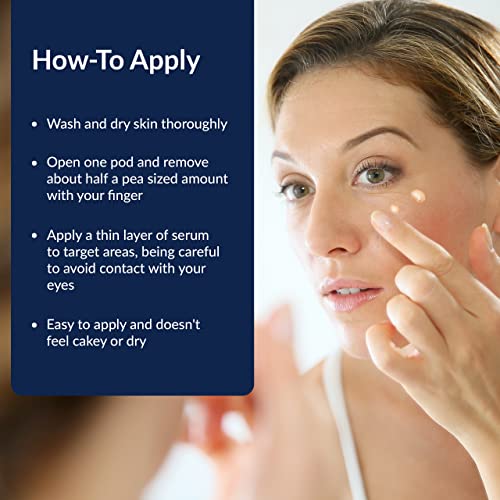 Plexaderm Rapid Reduction Eye Serum Pods - Advanced Formula - Anti Aging Serum Visibly Reduces Under Eye Bags, Wrinkles, Dark Circles, Fine Lines & Crow's Feet Instantly #TOP3