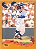 2002 Topps Baseball #584 Brian Daubach Boston Red Sox Official MLB Trading Card From The Topps Company