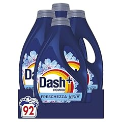 Dash Power Detersivo Liquido Lavatrice, 92 Lavaggi (4x23), Freschezza Di Lenor, Risveglio Primaverile, rimuove addirittura gli odori di sudore vecchi di 7 giorni, per una pulizia impeccabile