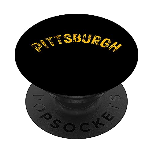 Pittsburgh Pennsylvania Steel City 412 Home Vintage PopSockets Swappable PopGrip