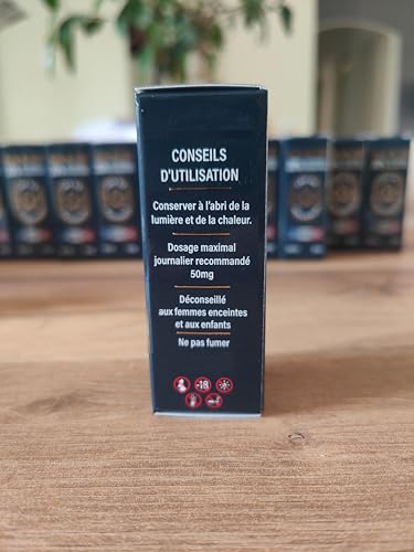 Huile de Chanvre Premium 20% Pressée à Froid | Huile de Graines de Chanvre Sativa | Formule Naturelle | Made in France | Soin Relaxant Corps et Massage | 10ml (20%) (Nature) (Nature)