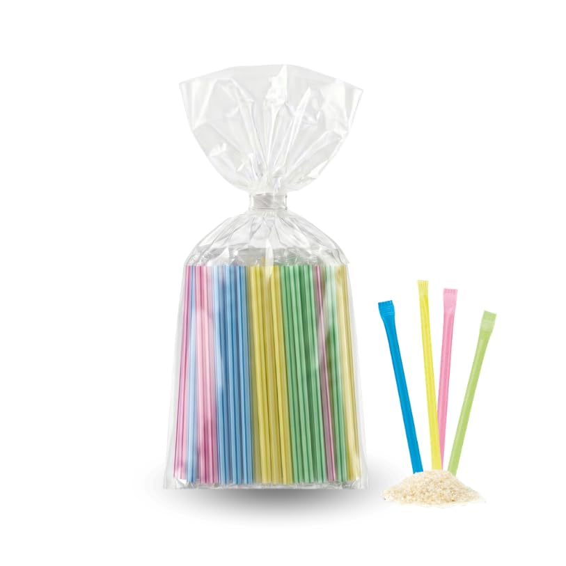 Bonbons d’Enfance - 100 Pailles Acidulées | Confiseries Rétro pour Anniversaire, Fête, Candy Bar & Piñata