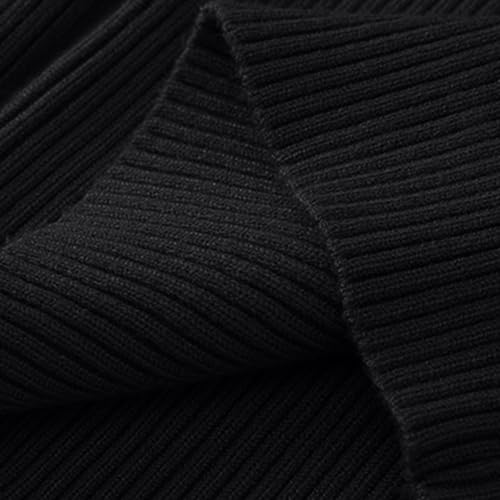 Boys Girls Mock Turtleneck Knit Sweaters Long Sleeve Casual Pullover T-Shirt Fall Winter Tee Tops for 1-13 Years3