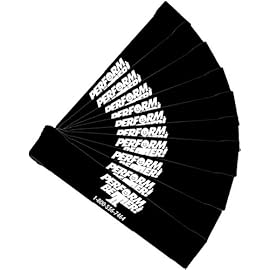 Perform Better Exercise Mini Band, Black-Extra Heavy - Set of 10 (Exercise Guide Included) (6543-pack)