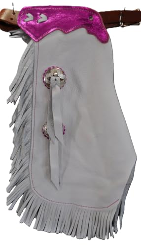 Kids Chinks 2T Leather Kids Chinks/White Kids Chinks/Metallic Pink Kids Chinks/Kids Chinks/R Bar K