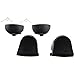 Produktbild ToKa-Versand® - Controller tasten für Playstation 4 PS4 Button L1 L2 R1 R2 und 2x Halter 6in1 Schwarz