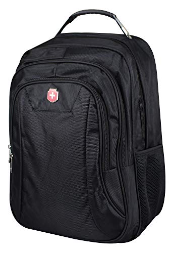 Mochila Executiva, Swissland, Unissex, Preto