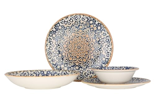 Bonna Dinnerware Set (Large) - Alhambra - 24 pieces - 6 Persons - Porcelain