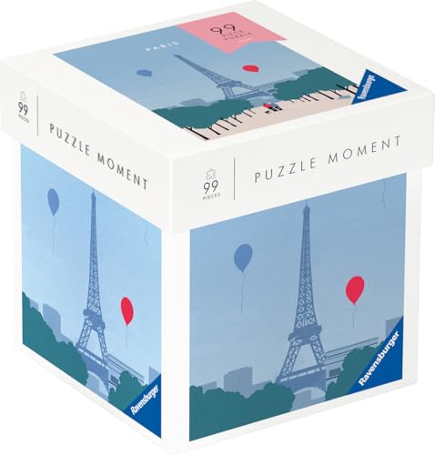 Ravensburger Puzzle 12001376 - Paris - 99 Teile Puzzle Moment für Erwachsene und Kinder ab 14 Jahren