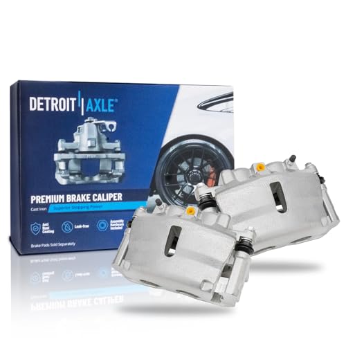 Detroit Axle - Front 2pc Brake Calipers for Chevrolet Traverse